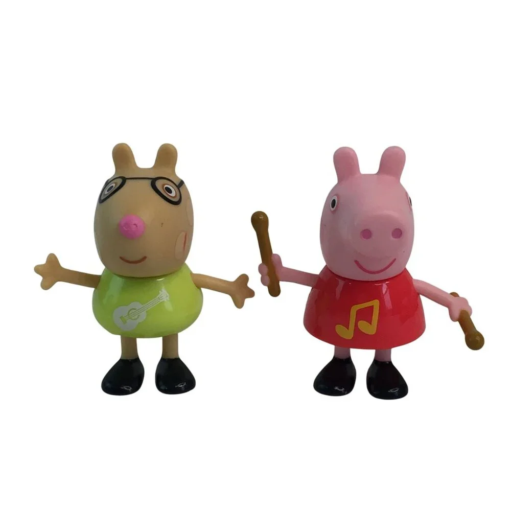 Peppa Pigs Making Music Fun Playset Piano Drum Xylophone & Figures - Picture 6 of 9